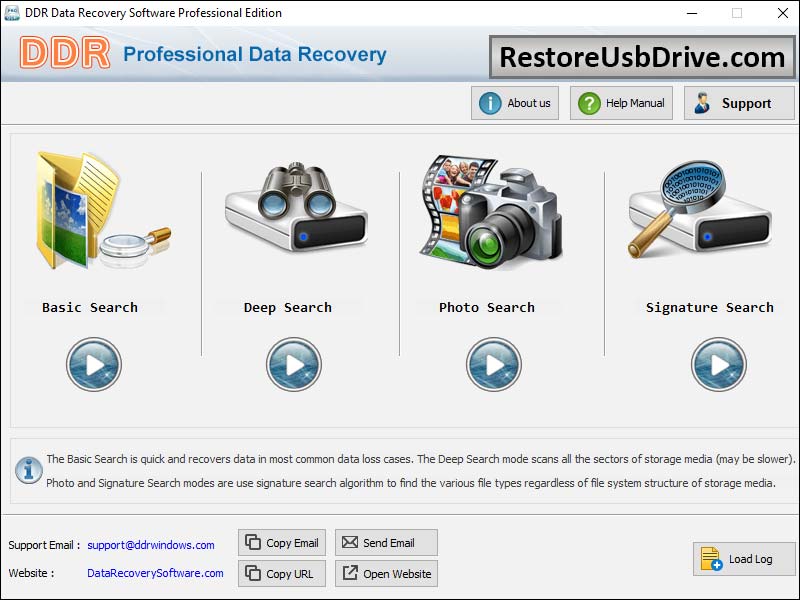 USB Drive Data Restore Software 6.4.2.3 full